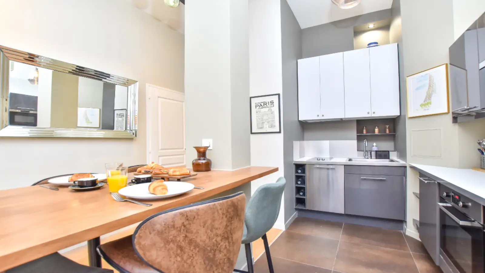 Flat Rue Portefoin in Paris