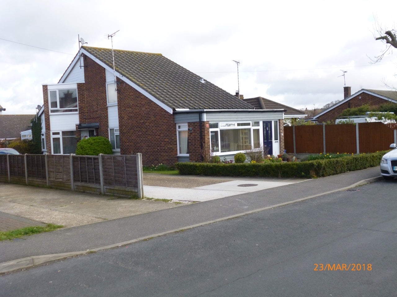 Flat Croft Road in Castle Point