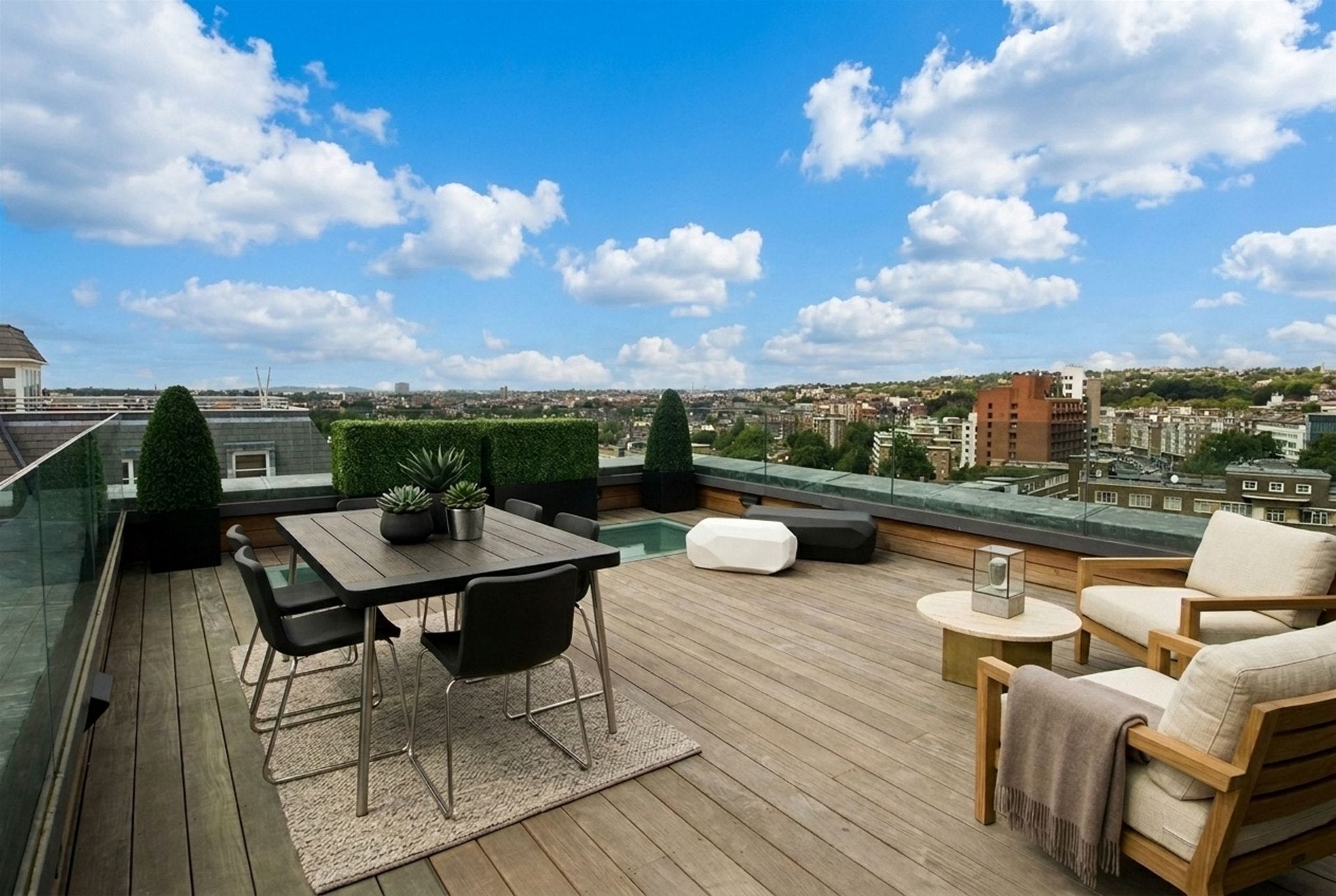 Flat Boydell Court in Greater London
