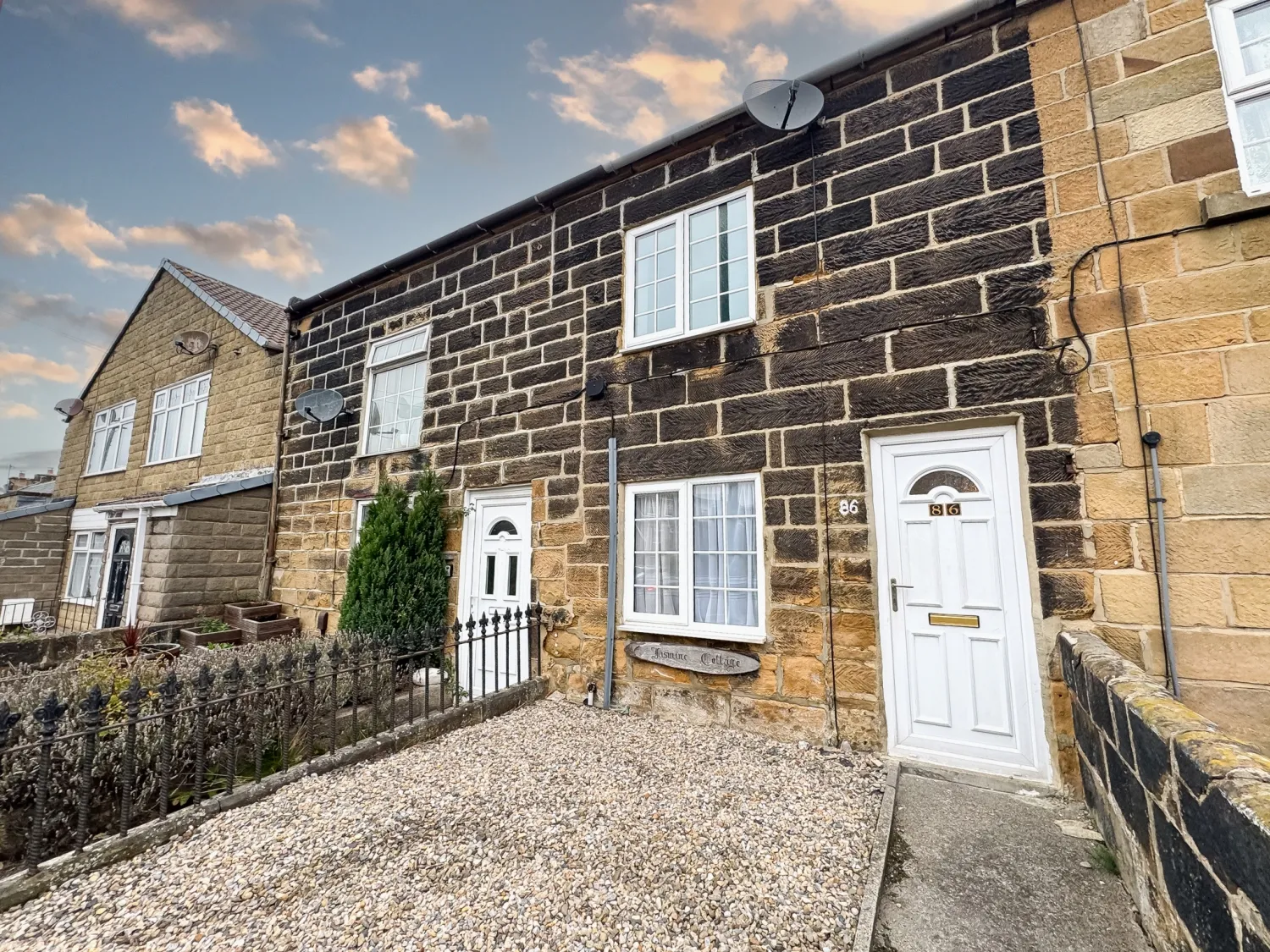 House High Street in Brotton