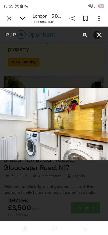 Room Gloucester Road in Greater London