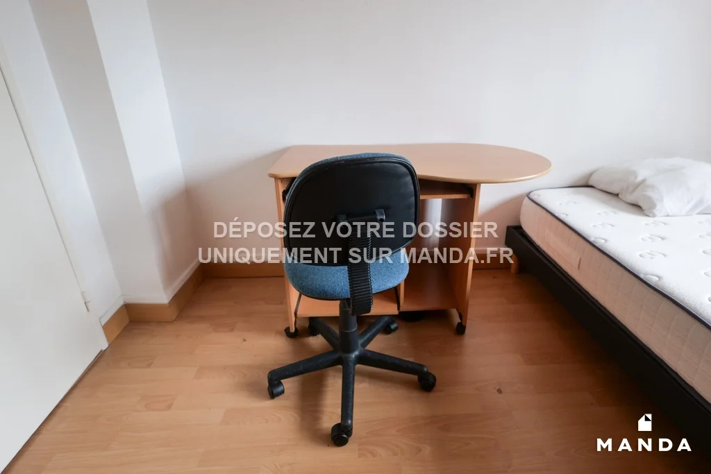 Chambre Rue Louis Dupied à Lille