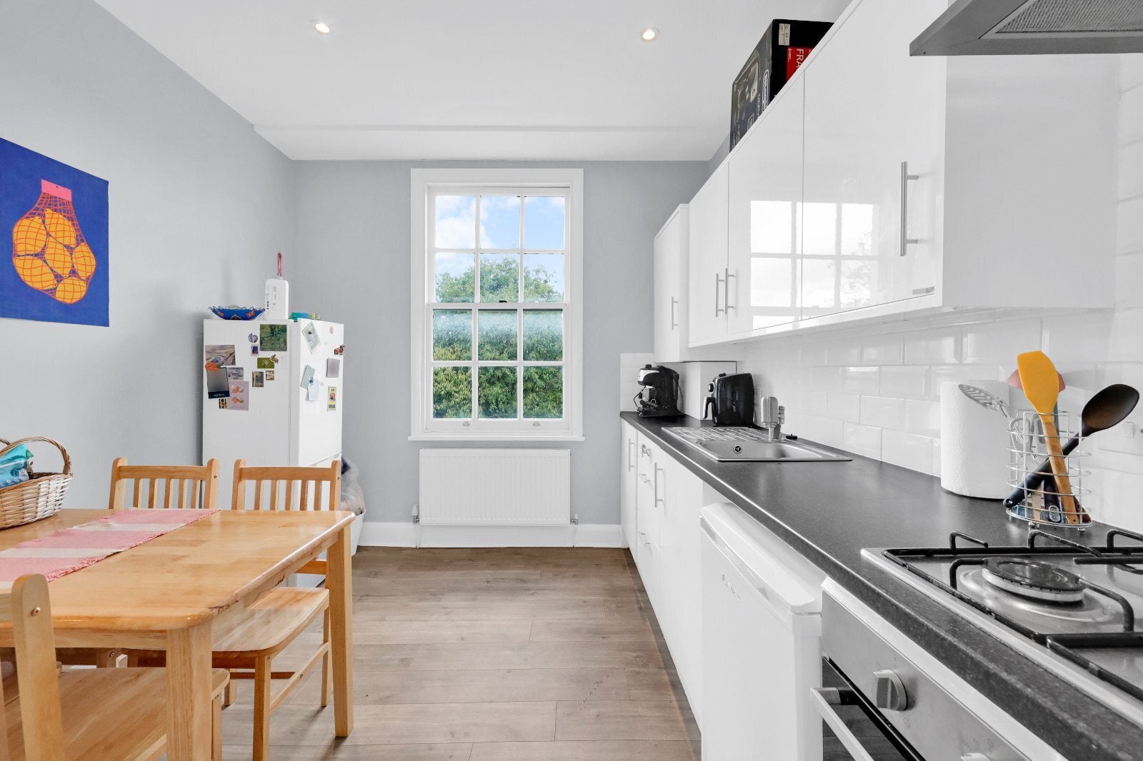 Flat Delancey Street in Greater London