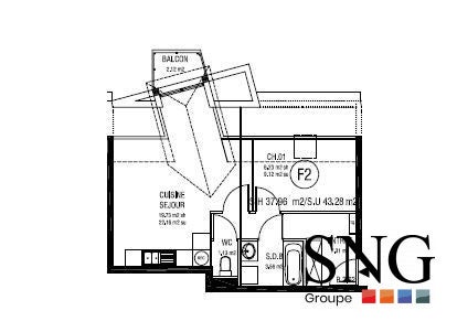 Appartement Allée des Charmilles à Lisieux