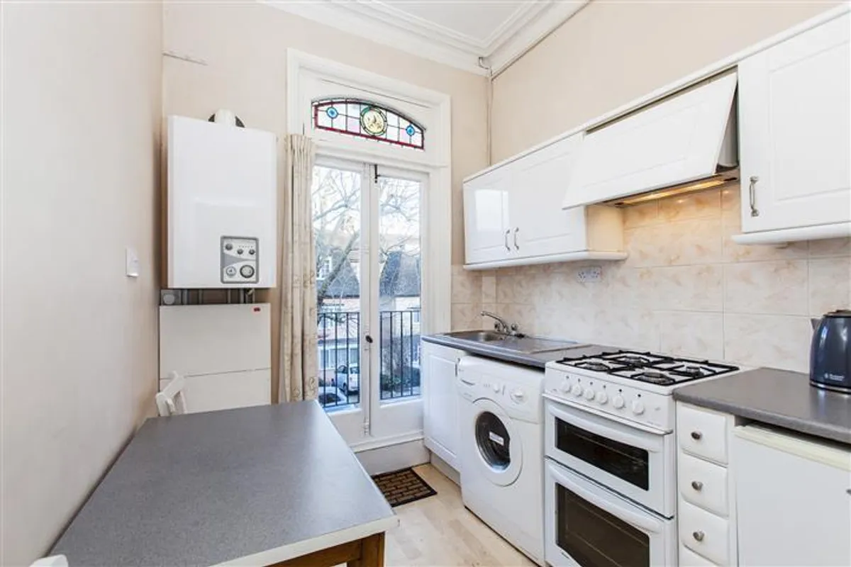 Flat Palliser Road in Greater London