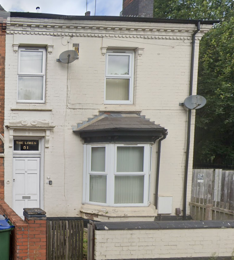 Flat Lodge Road in Sandwell