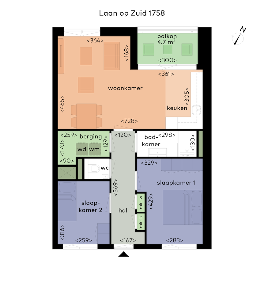 Appartement Laan op Zuid 1758 in Rotterdam