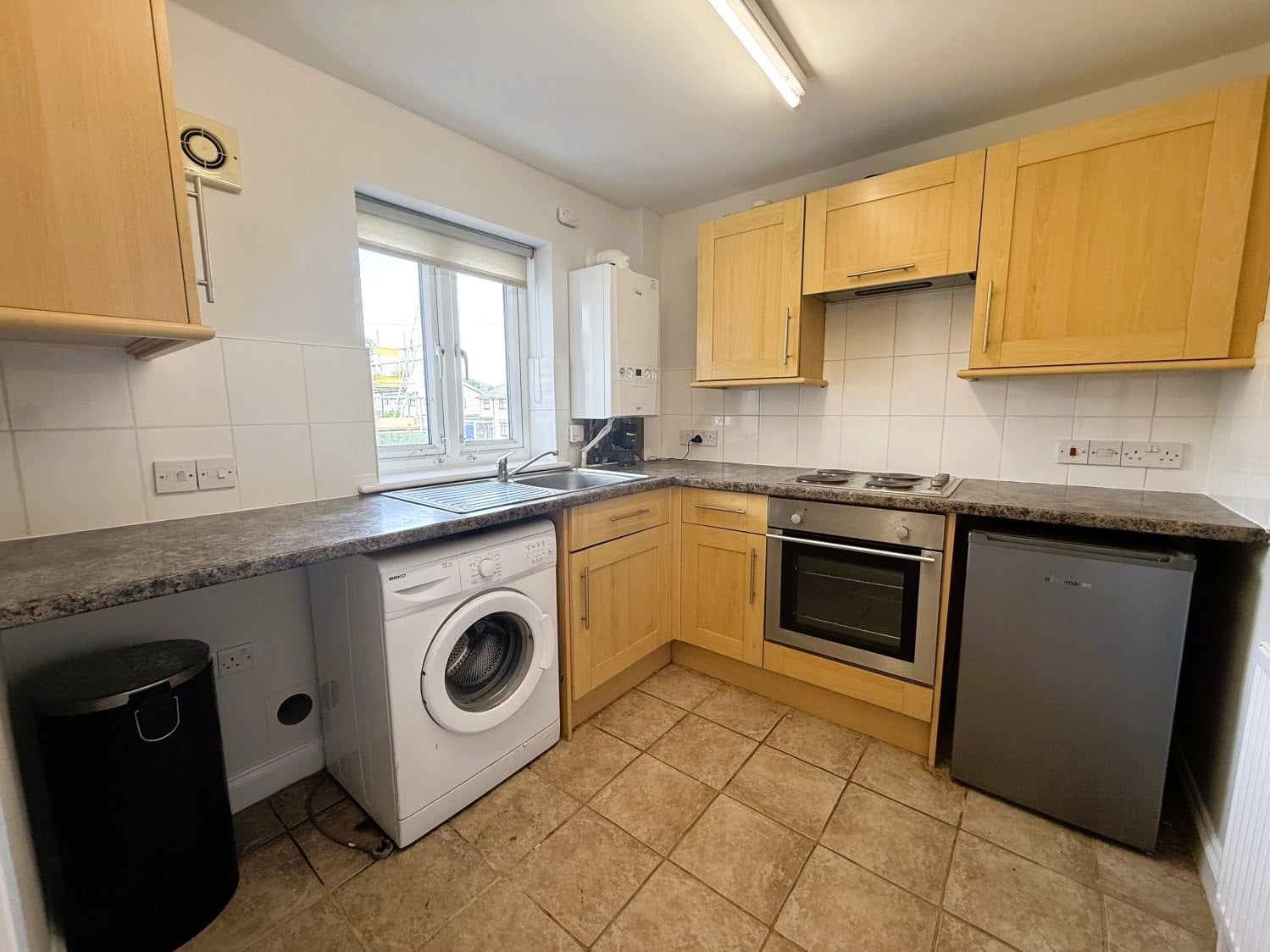 Flat Exning Road in West Suffolk