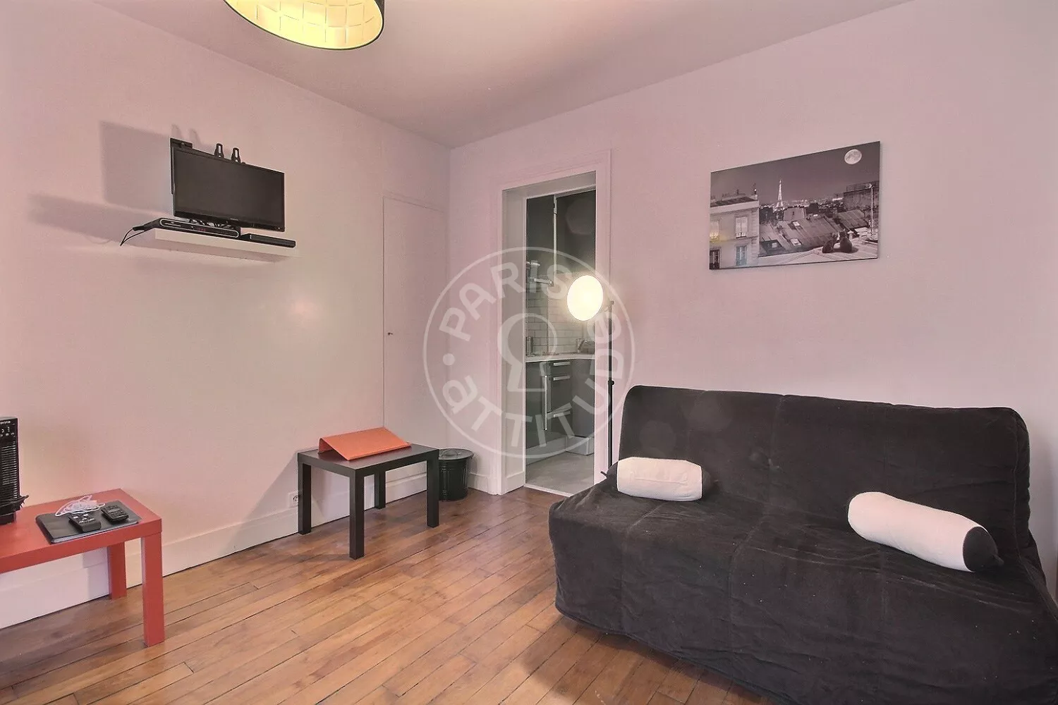 Flat Rue Lantiez in Paris