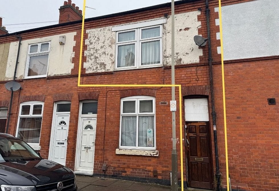 Flat Cork Street in Leicester