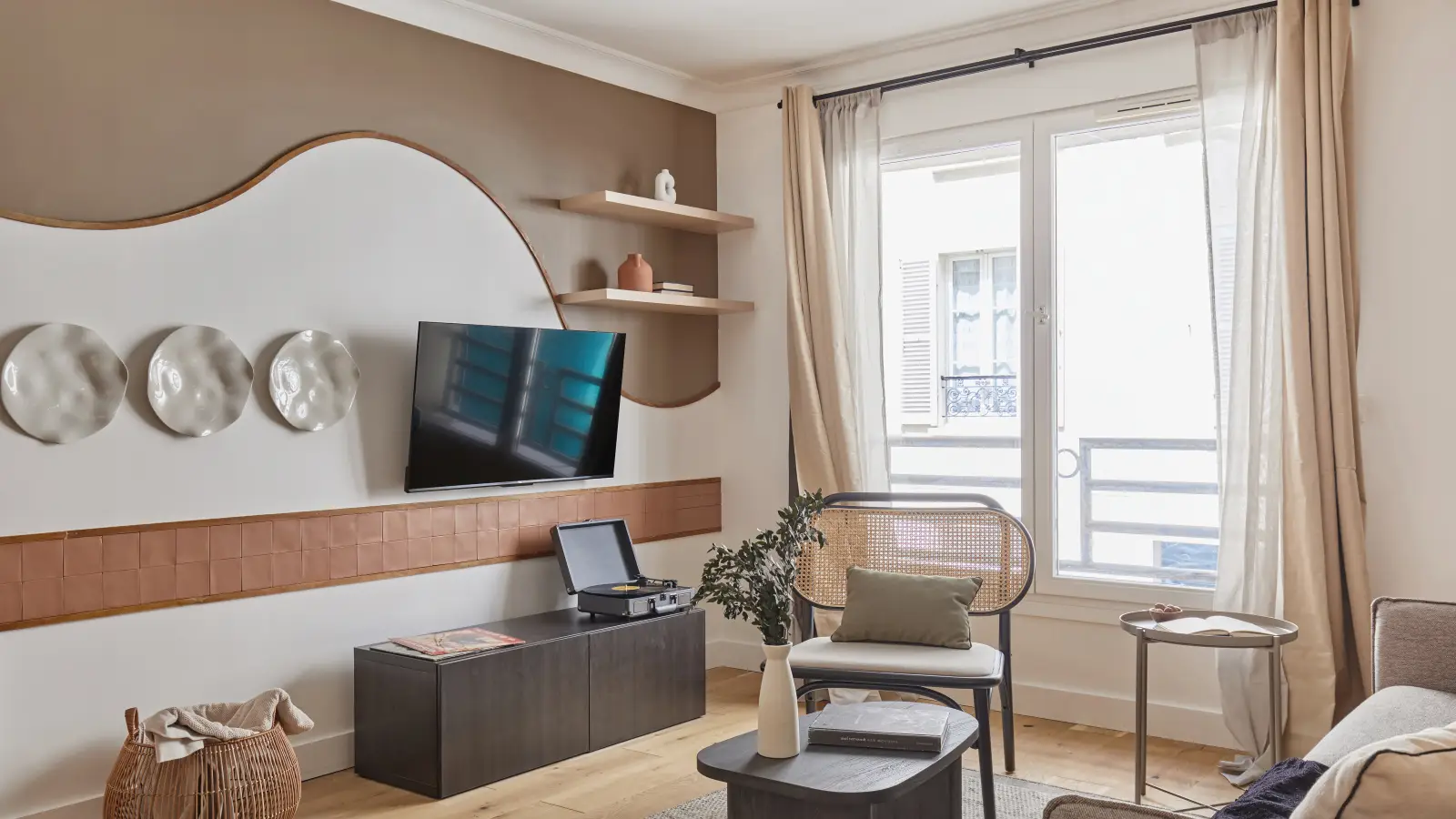 Flat Rue Lebouteux in Paris