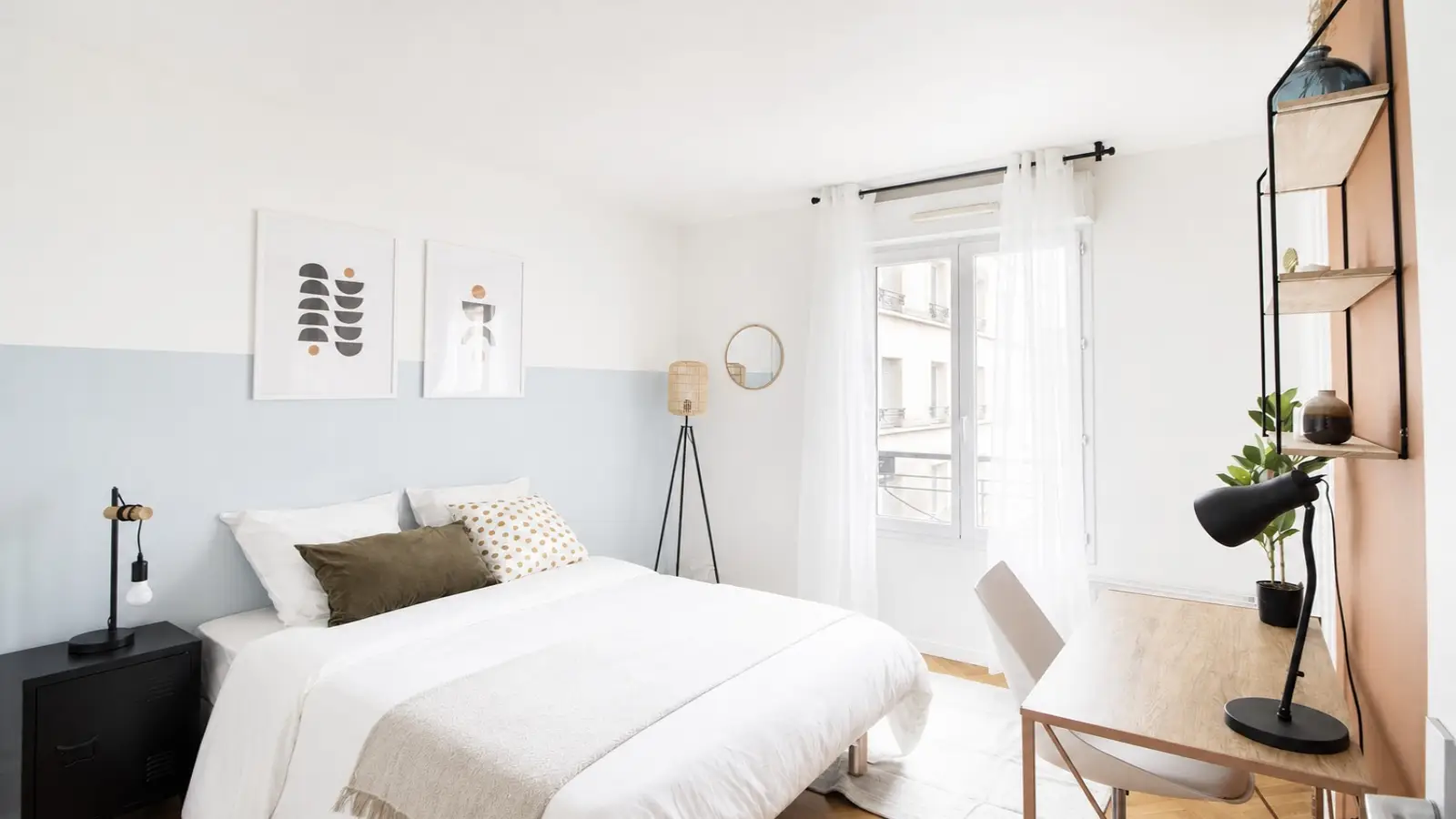 Chambre Rue de l'Agent Bailly à Paris