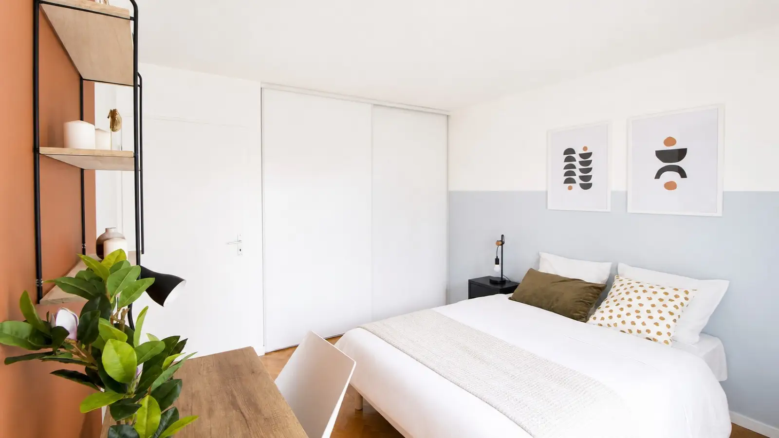 Chambre Rue de l'Agent Bailly à Paris