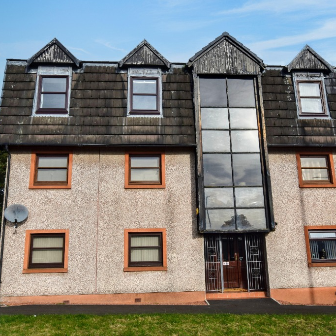 Flat Braeside Street in Kilmarnock