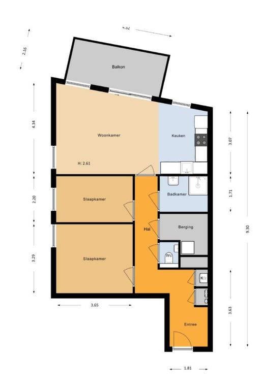 Appartement te huur: Winterjanpad, Amsterdam
