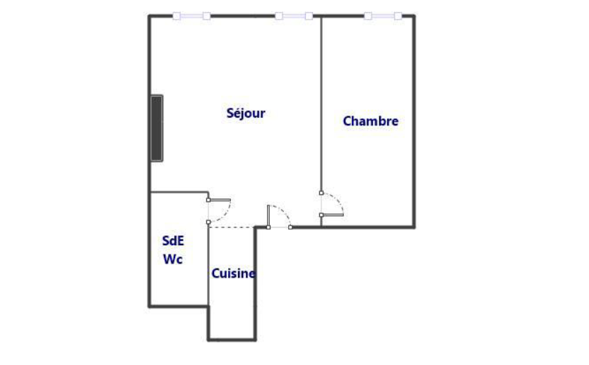 Flat Rue Eydoux in Marseille