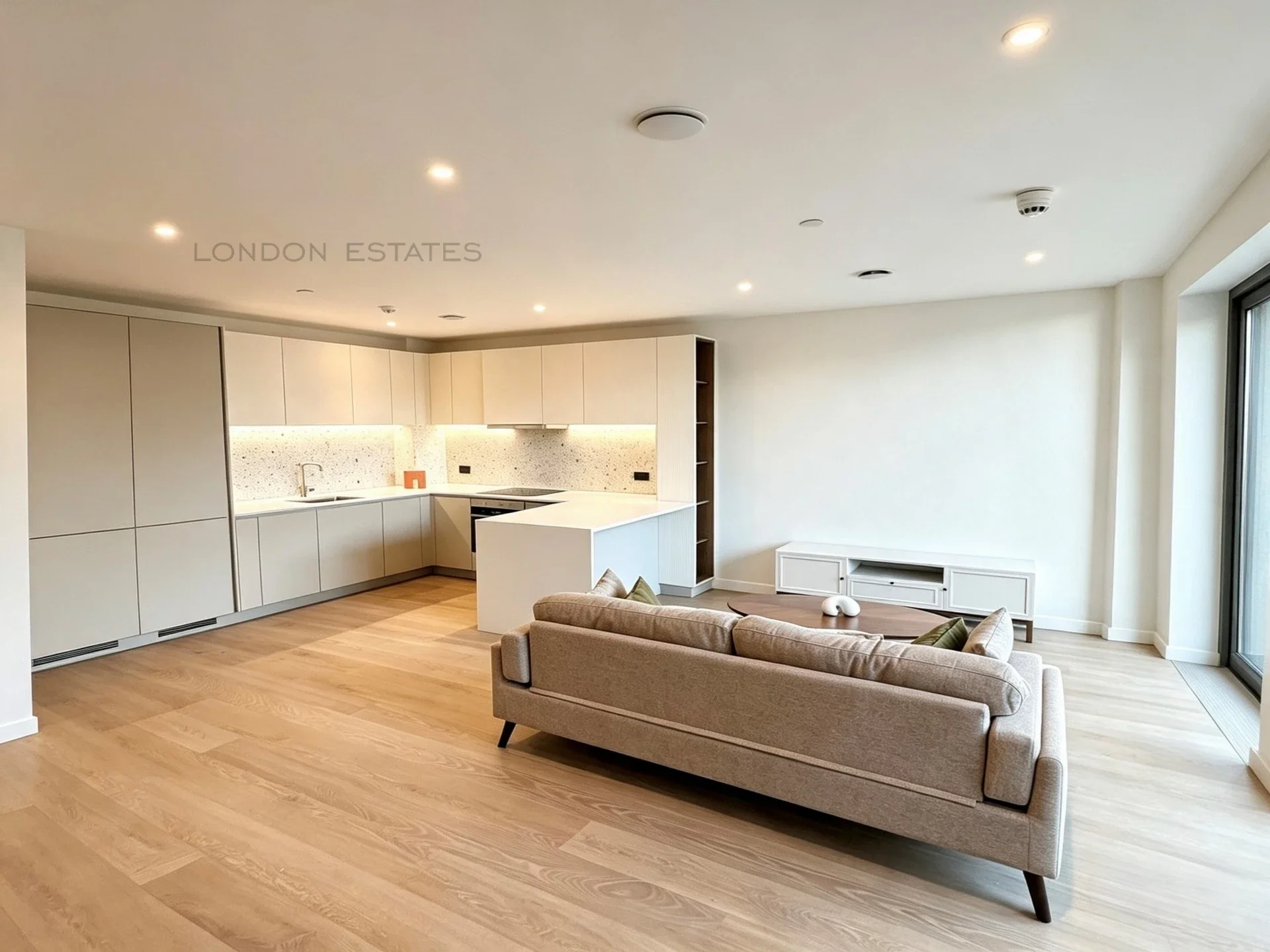 Flat Carnwath Road in Greater London