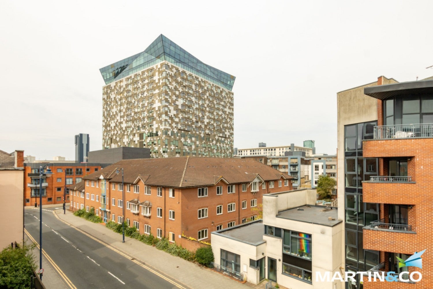 Flat Bath Row in Birmingham