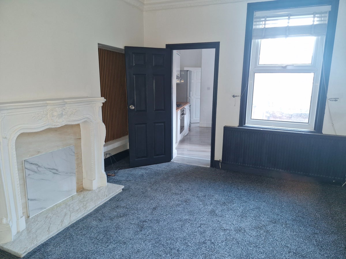 Flat Broughton Road in South Tyneside