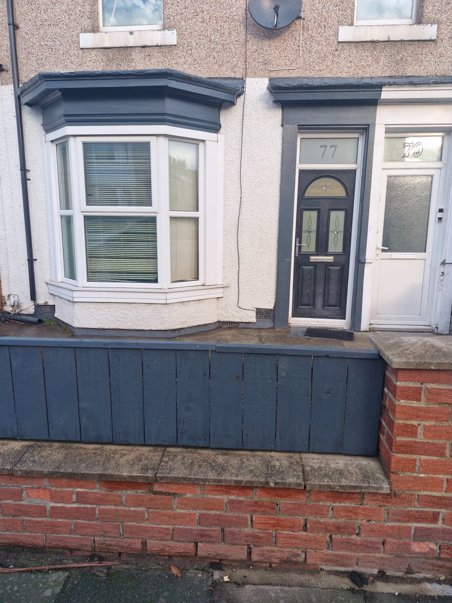 Flat Broughton Road in South Tyneside