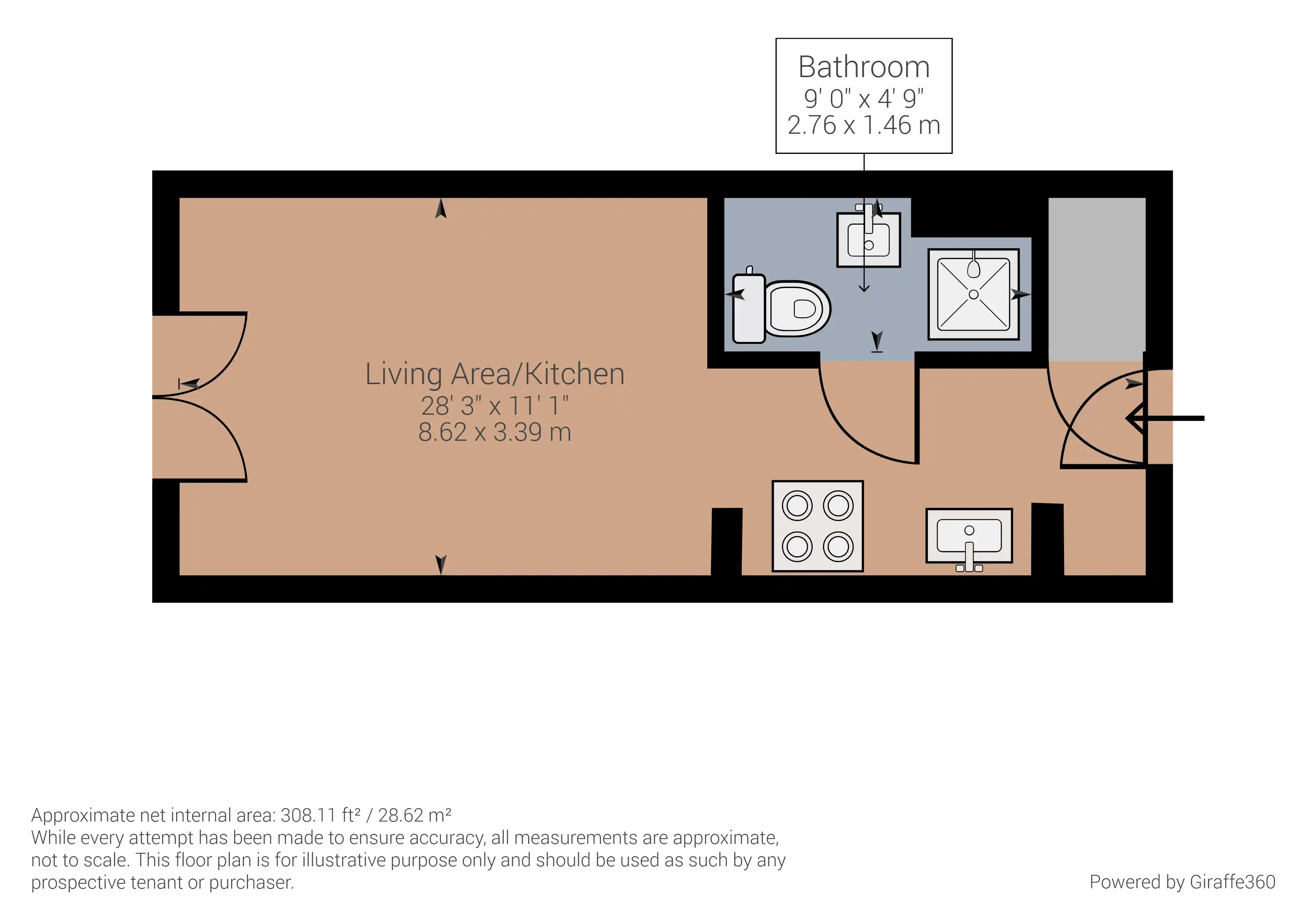 Wohnung Allee der Kosmonauten in Berlin