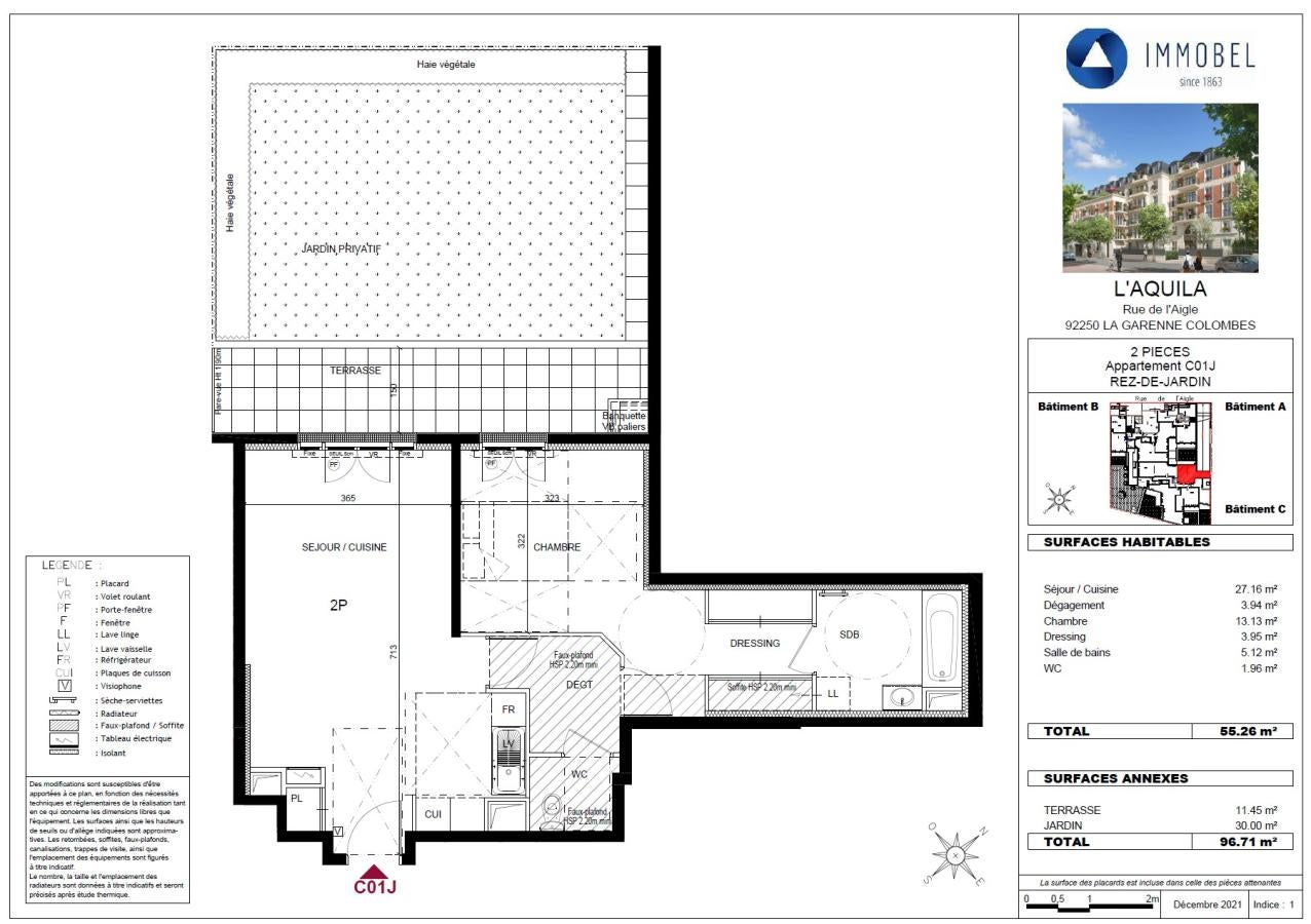 Appartement Rue de l'Aigle à La Garenne-Colombes