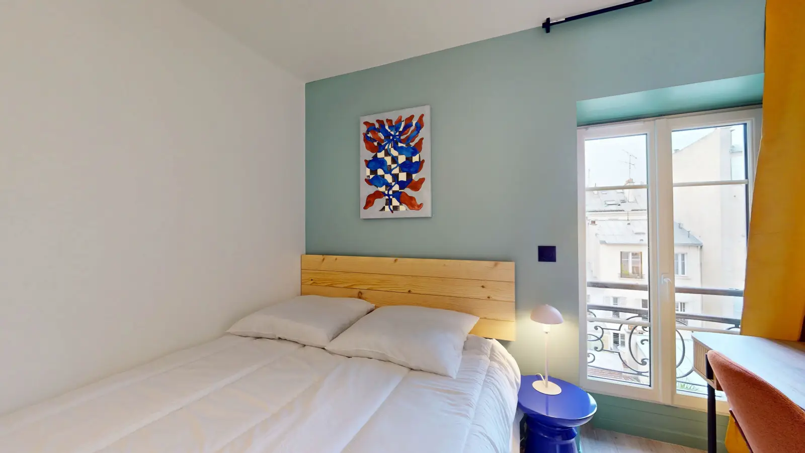 Chambre Rue des Dames à Paris
