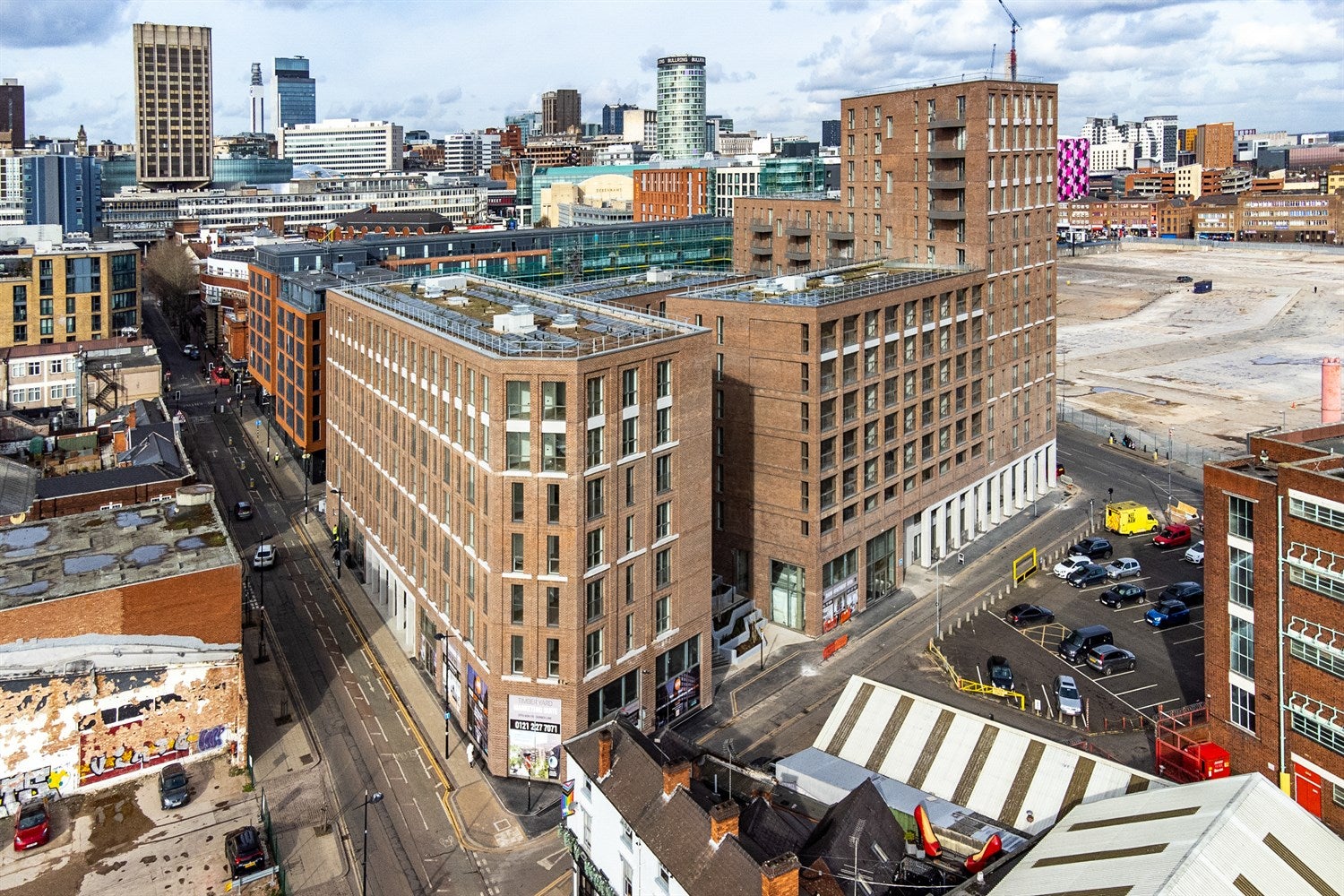 Flat Pershore Street in Birmingham