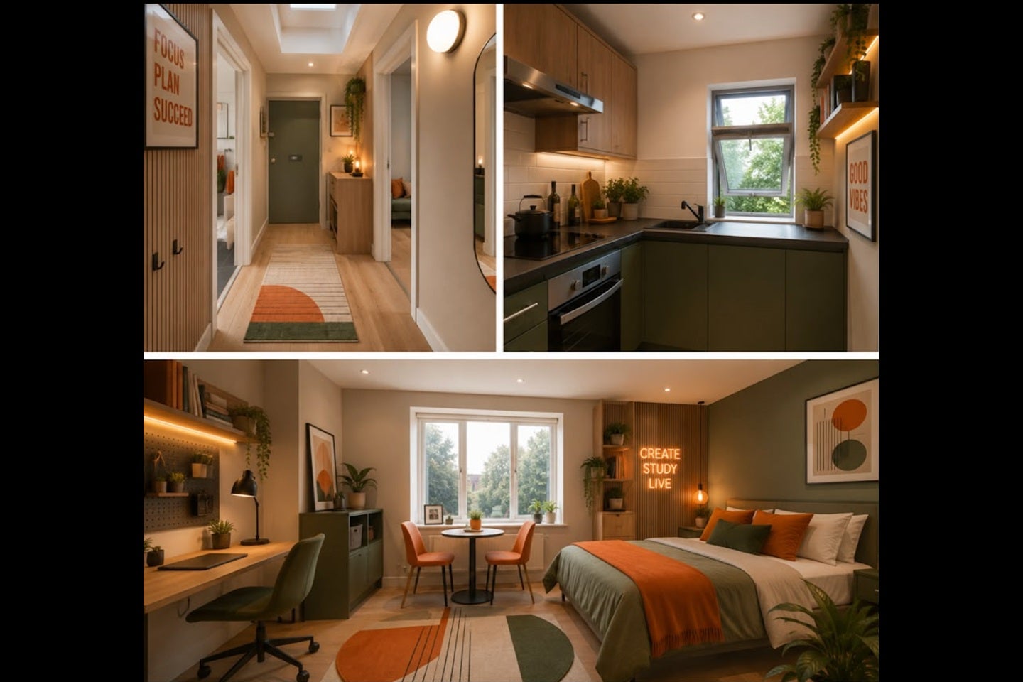 Flat Crowndale Road in Greater London