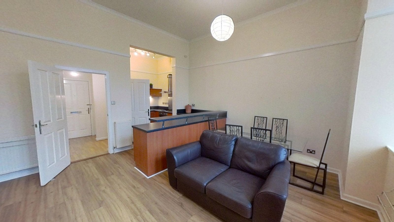 Flat Parklands Oval in Glasgow