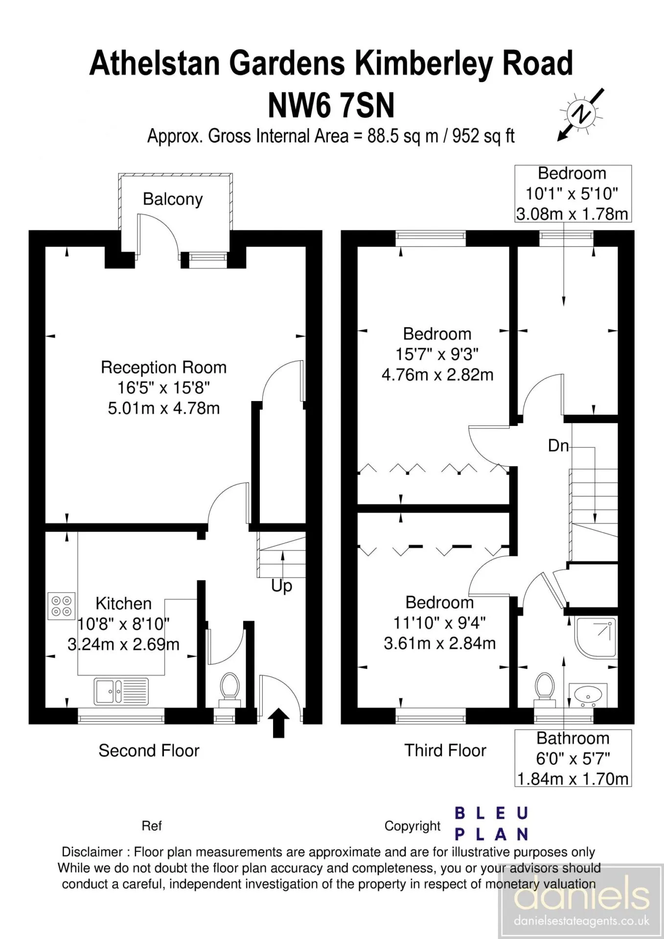 Flat Kimberley Road in Greater London