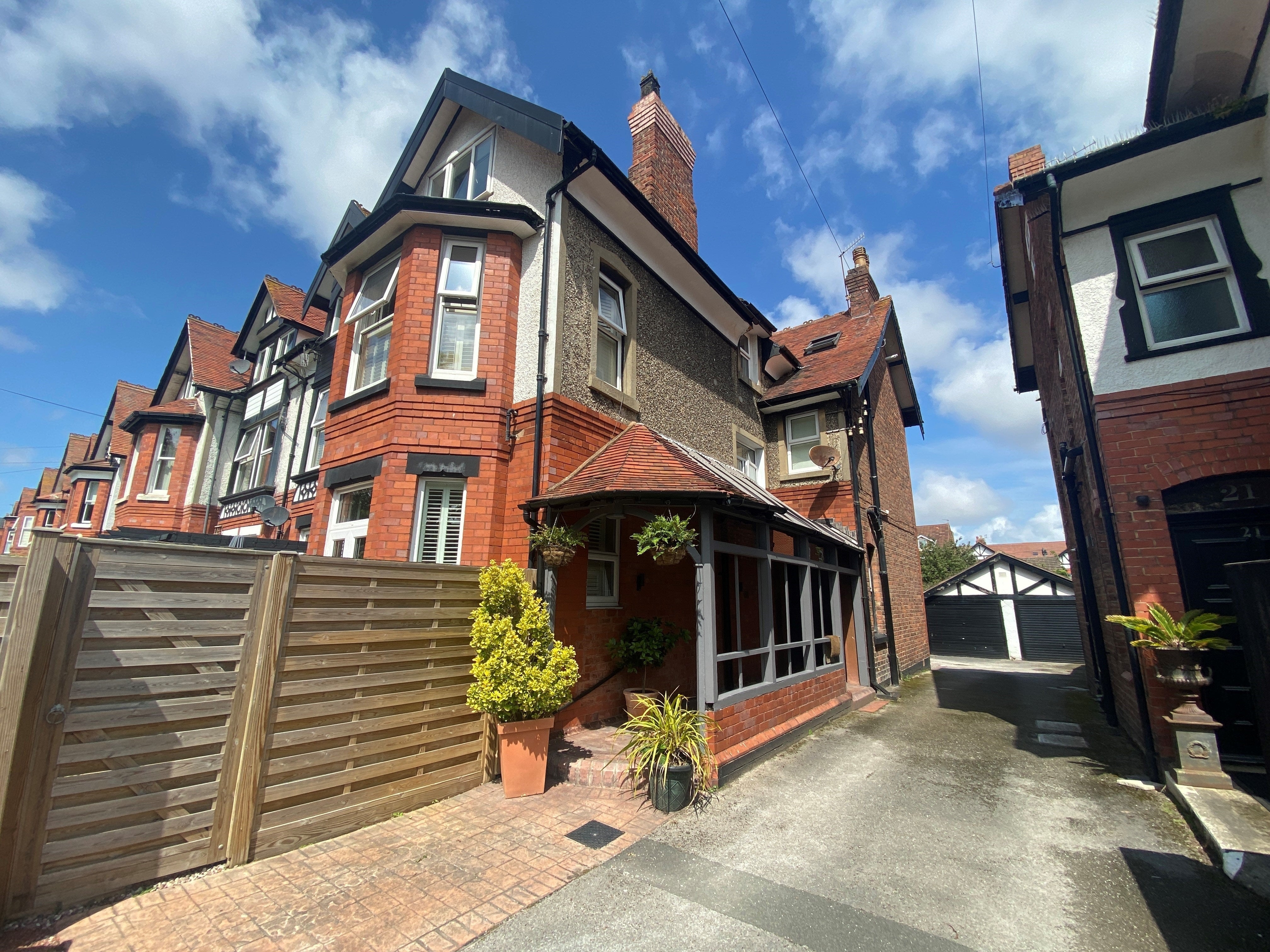 Flat Park Road in West Kirby