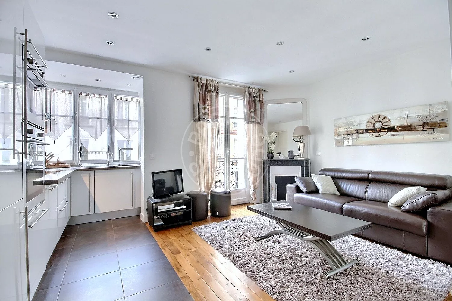 Flat Rue Lamarck in Paris