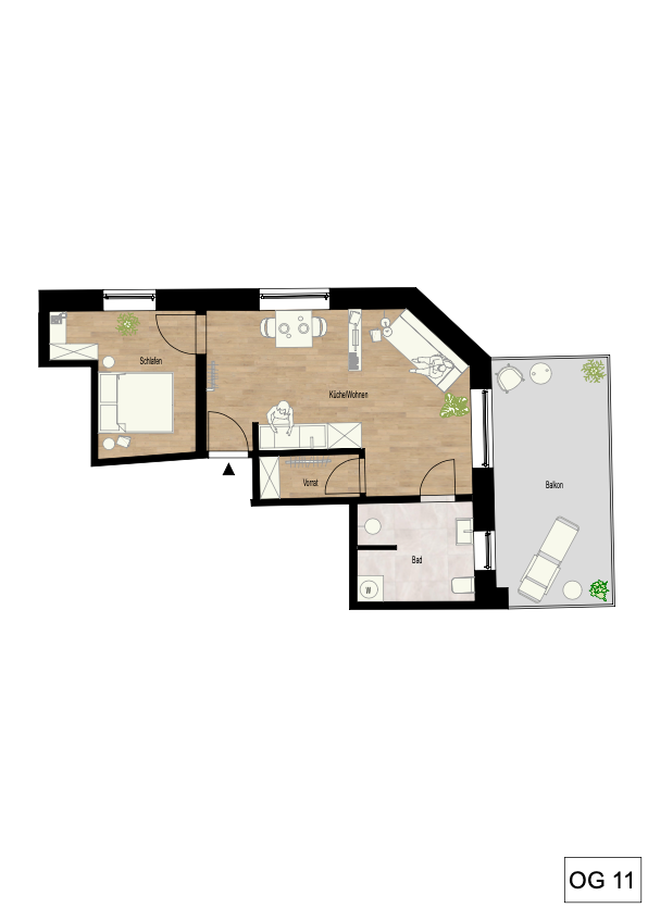 Wohnung Bahnhofstraße in Weiher