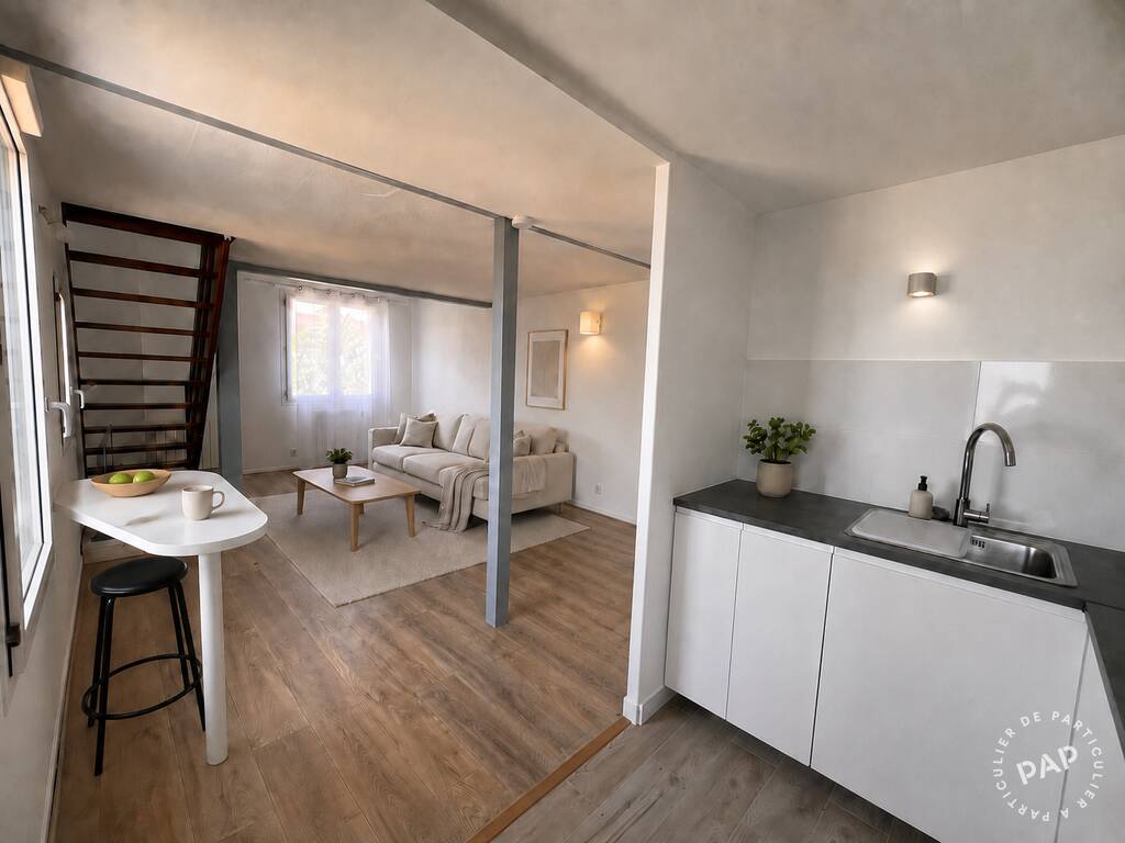Flat Route Nationale 190 in Issou