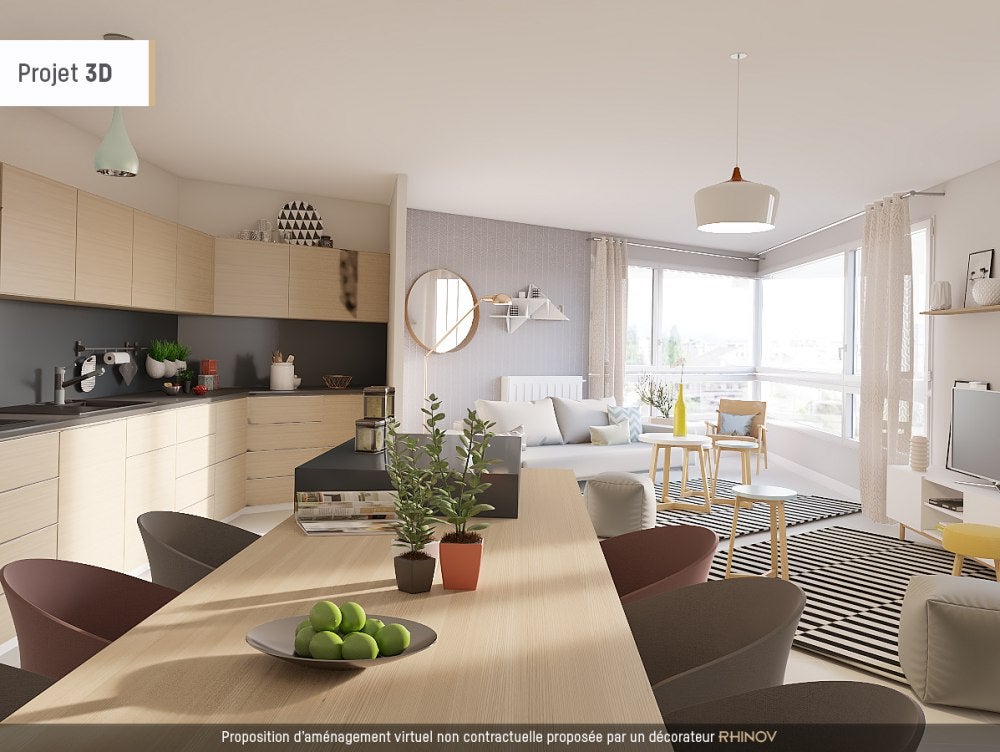 Appartement Rue Lucien Andrieux à Grenoble