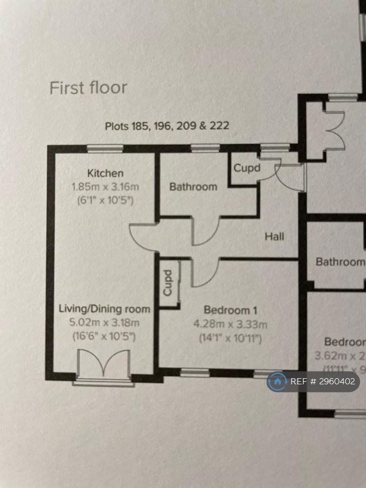 Flat Dalmuir Road in Birmingham