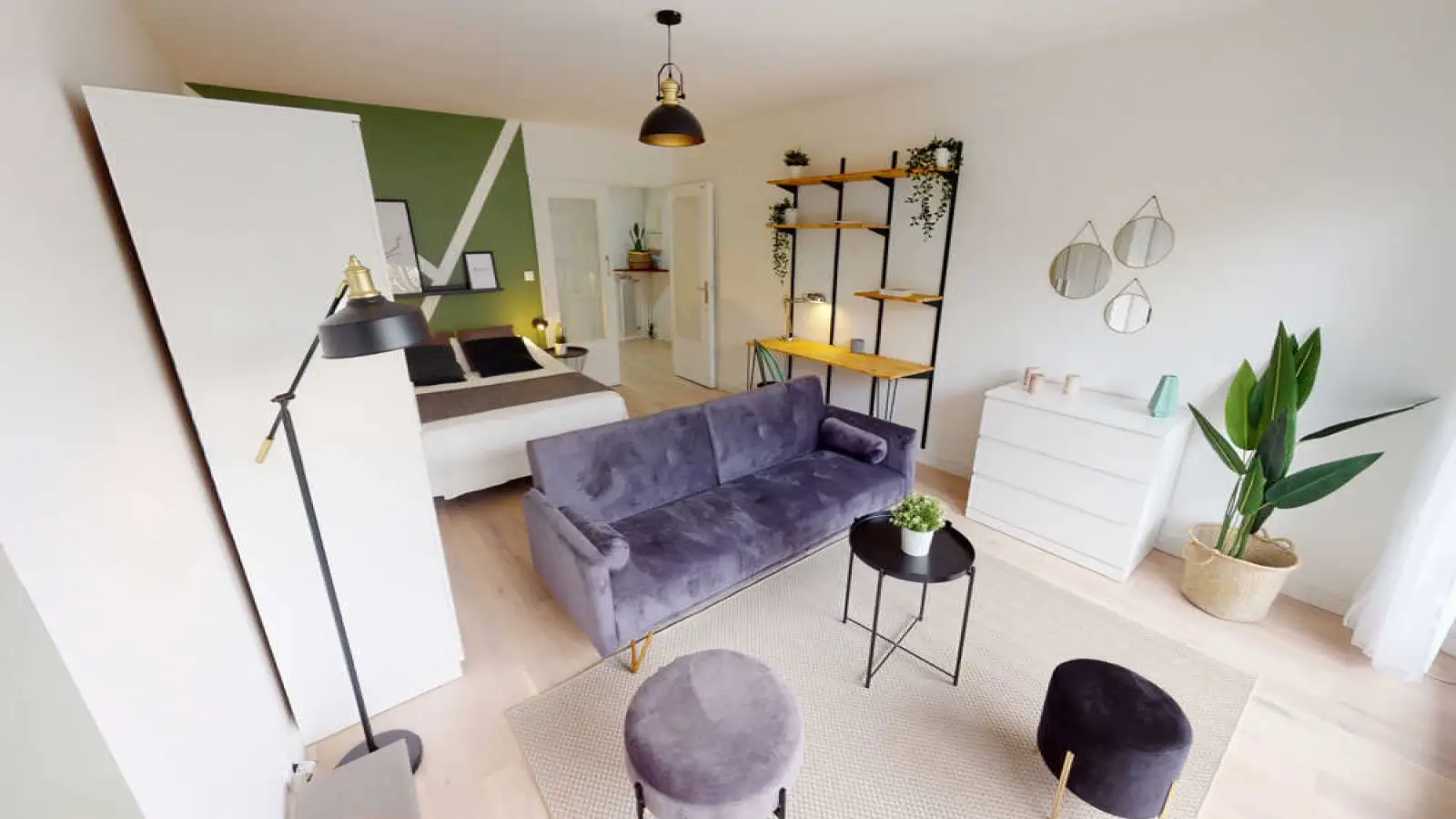 Room Rue de Bagnolet in Paris