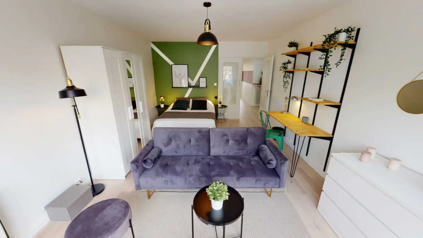 Room Rue de Bagnolet in Paris