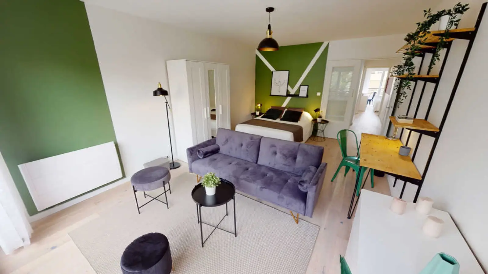 Room Rue de Bagnolet in Paris