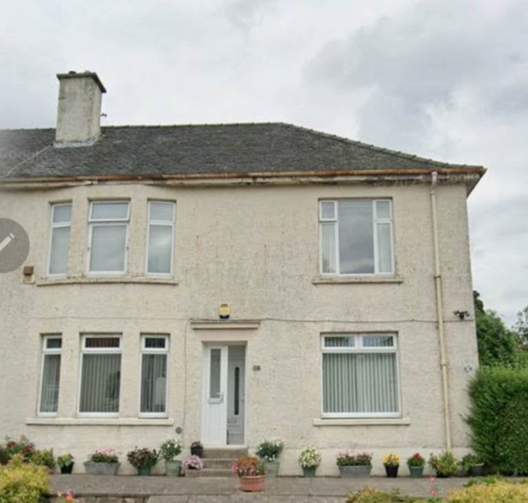 House Tabard Road in Glasgow