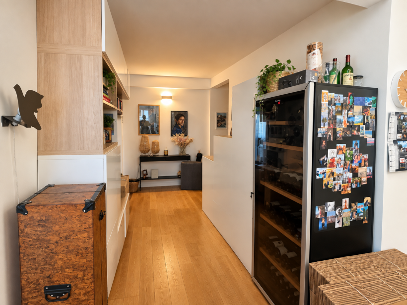 Flat Rue Leroux in Paris