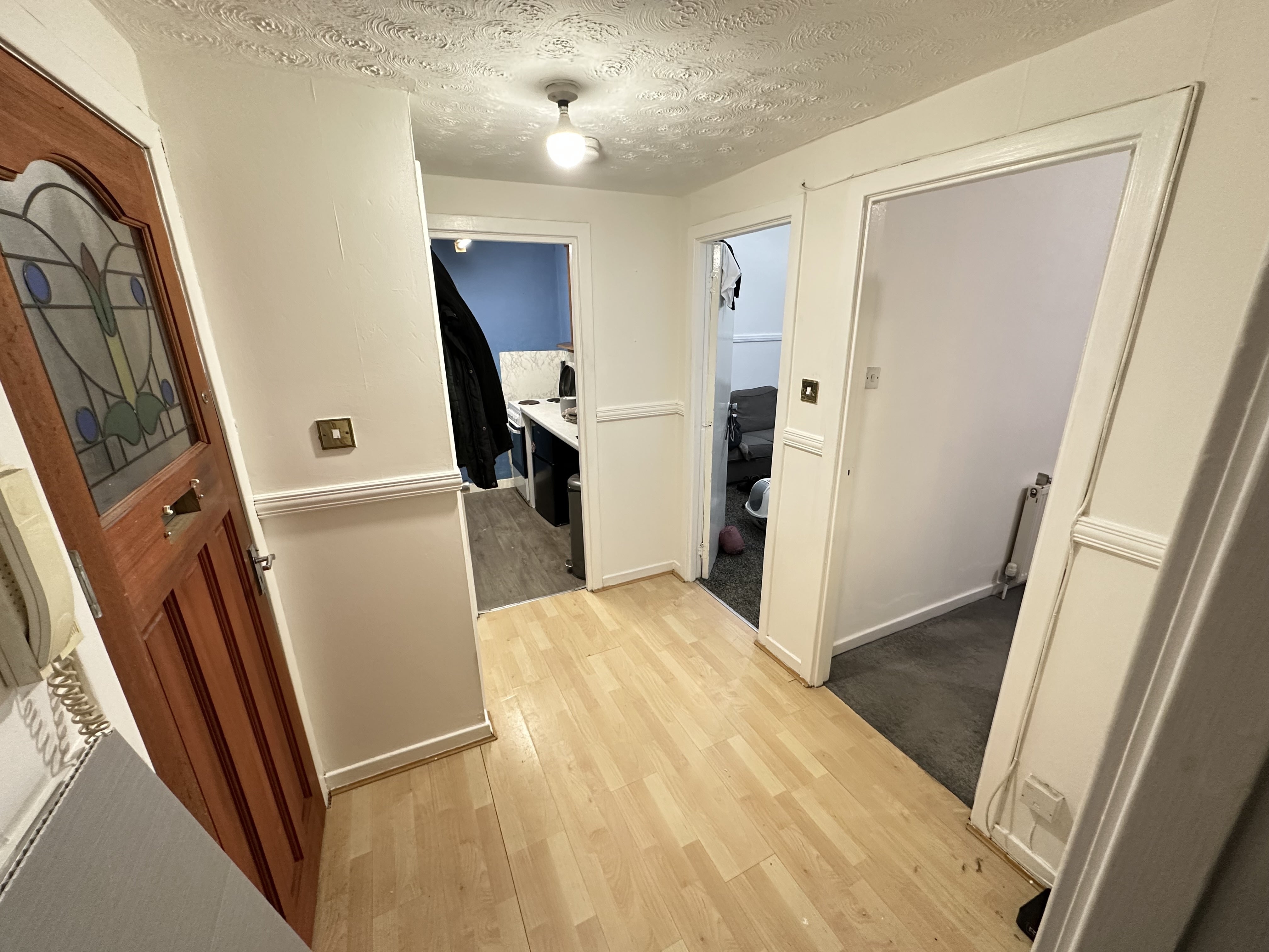 Flat Roebank Street in Glasgow