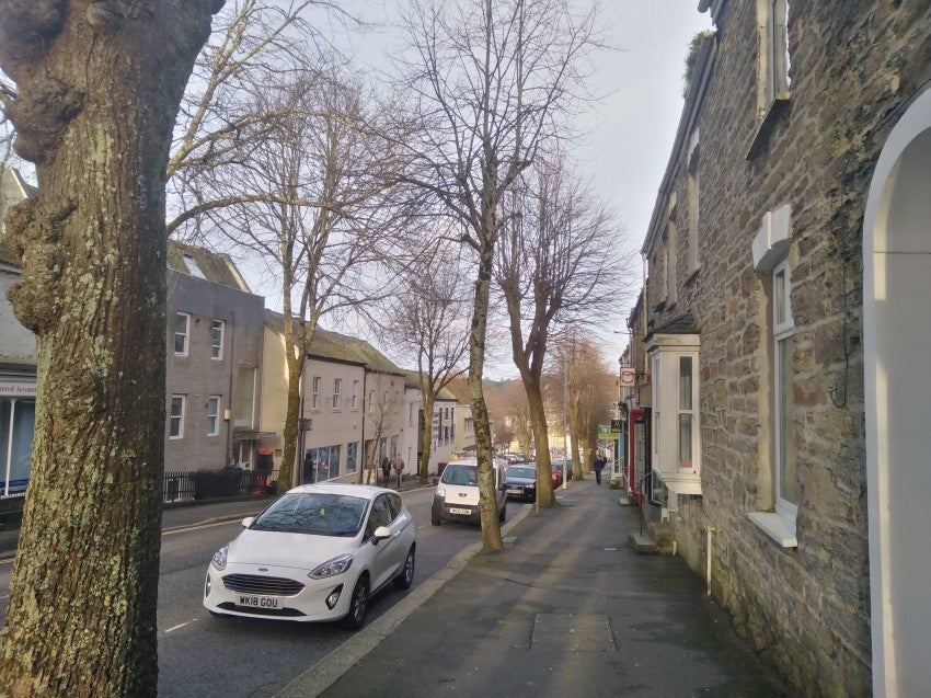 House Brook Street in Falmouth
