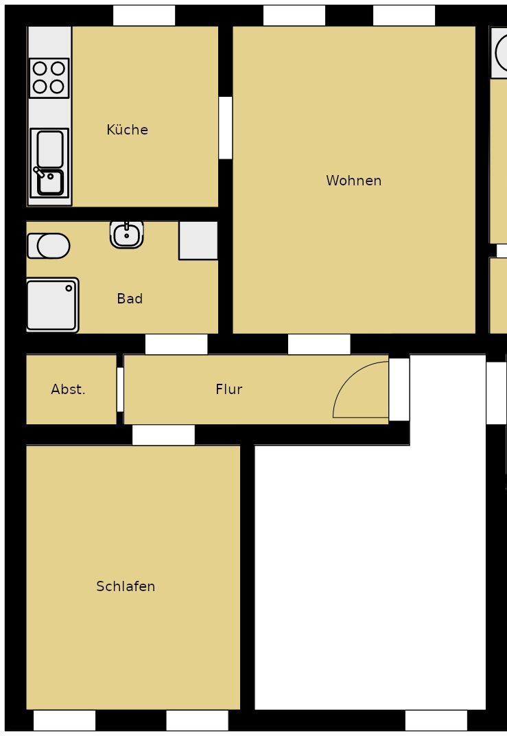 Wohnung Obergasse in Meißen