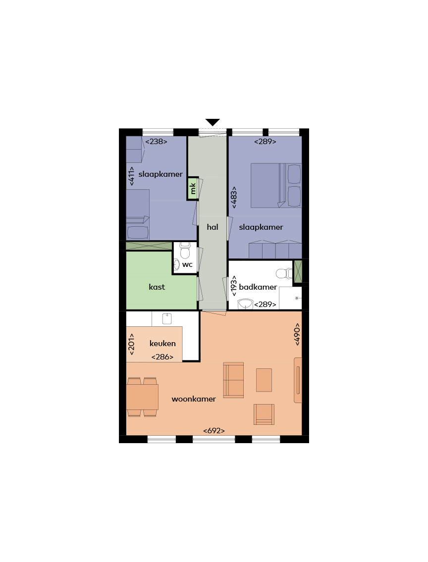 Appartement V.O.C.-plein 73 in Rotterdam
