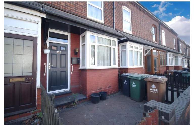 House Belvidere Road in Walsall