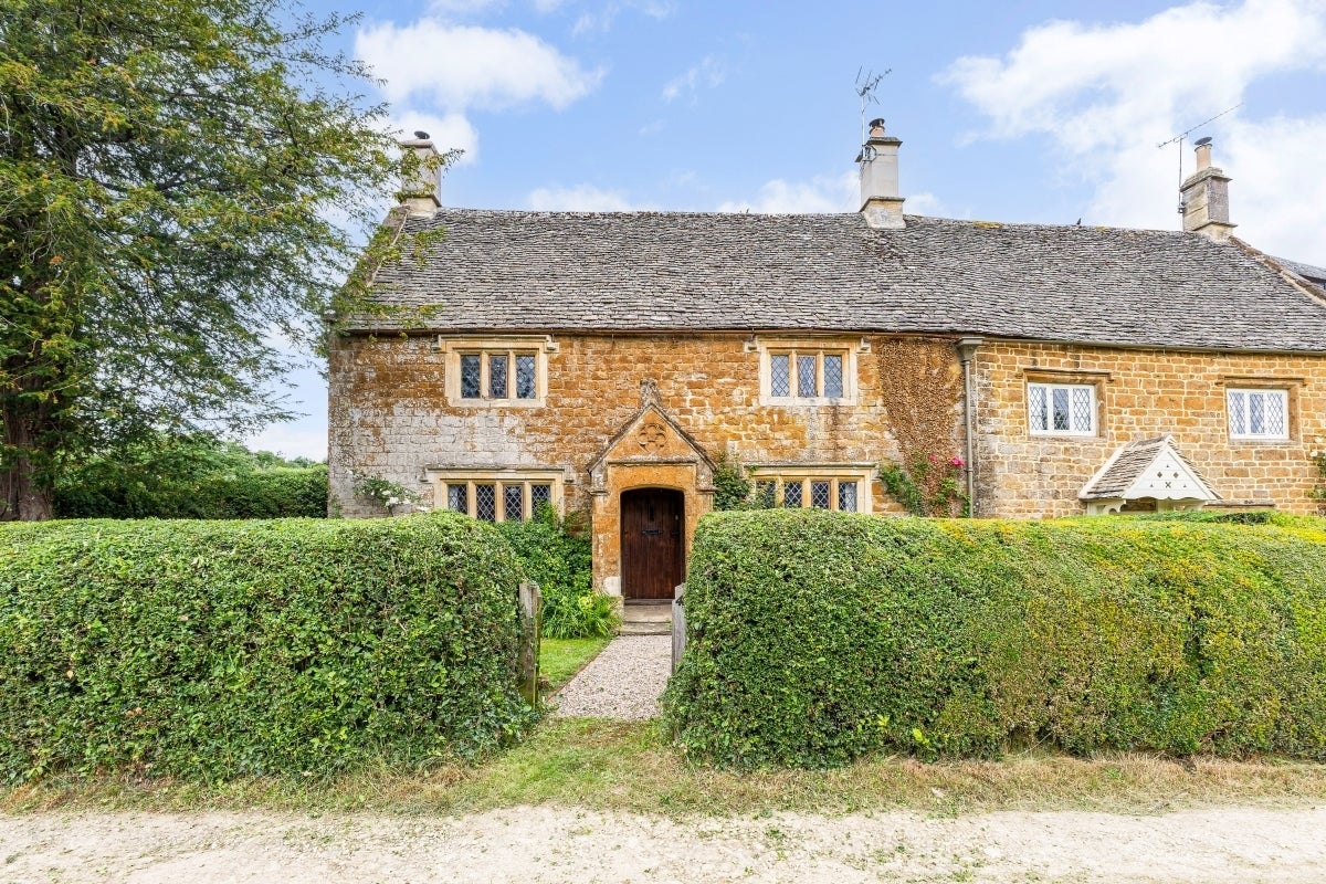 House Brook Road in West Oxfordshire