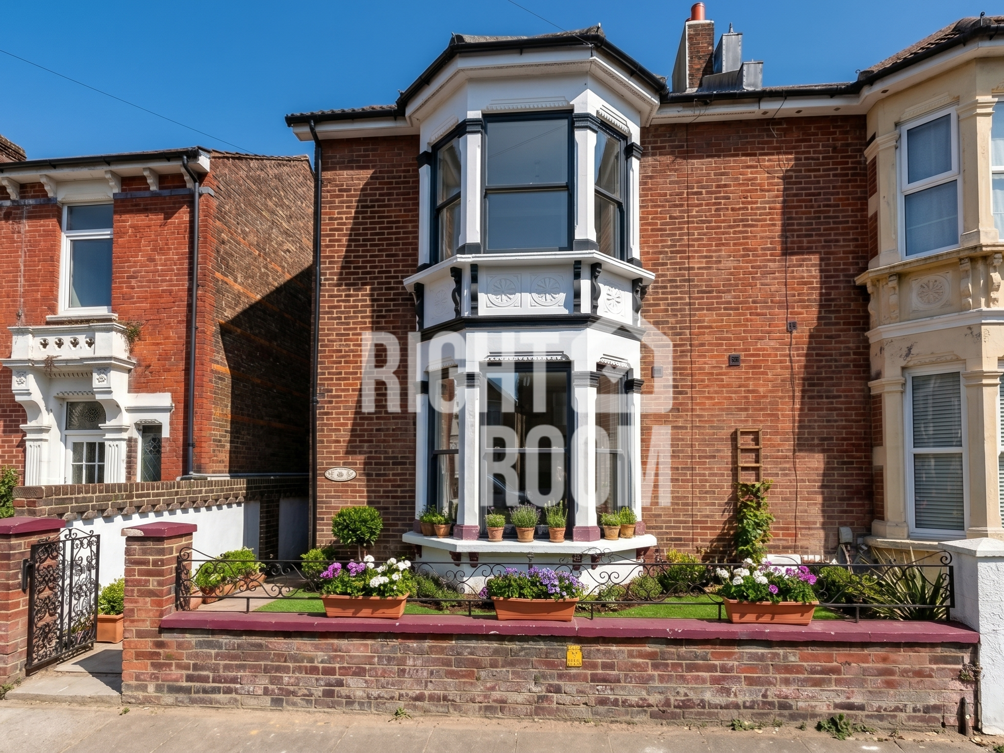Flat North End Avenue in Portsmouth