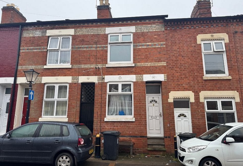 House Worthington Street in Leicester